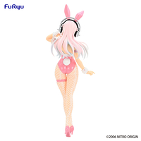 Super Sonico - Super Sonico BiCute Bunnies Figure (Pink Ver.) image number 8